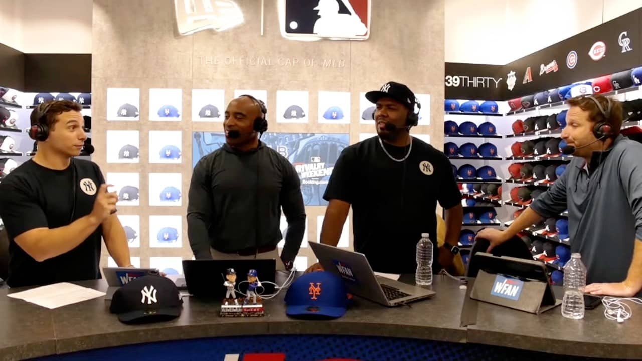 I Talked Subway Series on WFAN! (with Tiki Barber, Evan Roberts, and Joez McFly)