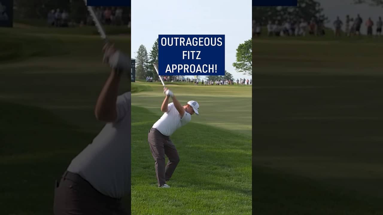 AMAZING approach from deep rough! π₯