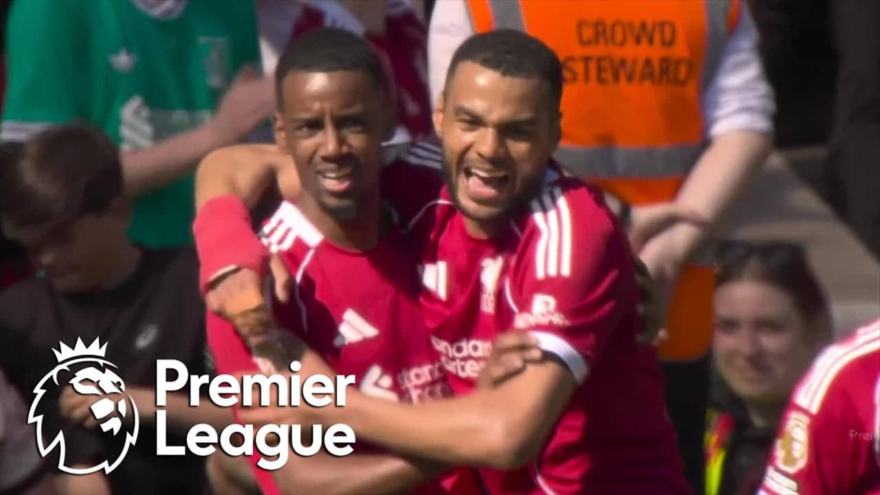 Alexander Isak strikes Liverpool 1-0 ahead of Crystal Palace | Premier League | NBC Sports