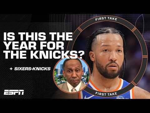 Stephen A. Smith is 'TAKING THE KNICKS TO WIN THE TITLE! ๐ | First Take