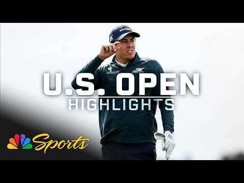 Matt Fitzpatrick grinds out hard-fought Round 2 at 126th U.S. Open | Golf on NBC Sports