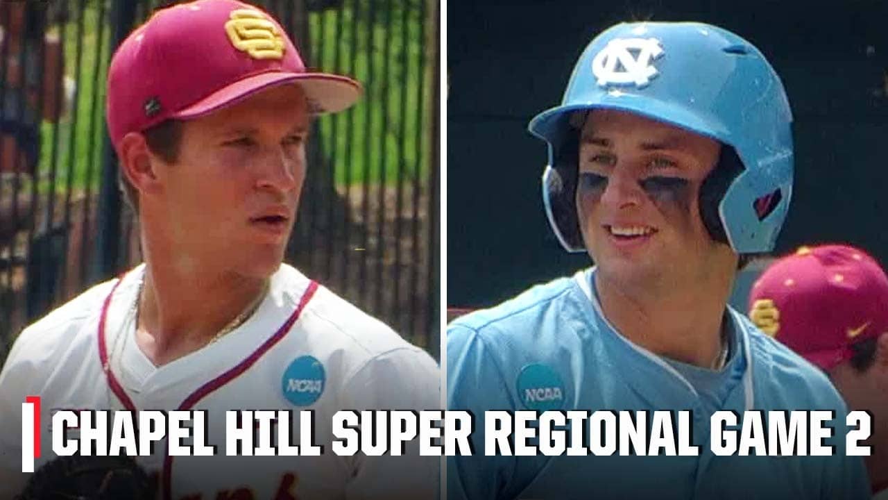 North Carolina Tar Heels vs. USC Trojans | Chapel Hill Regional Highlights | ESPN CBB