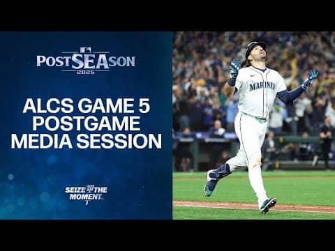 Mariners ALCS Game 5 Postgame News Conference