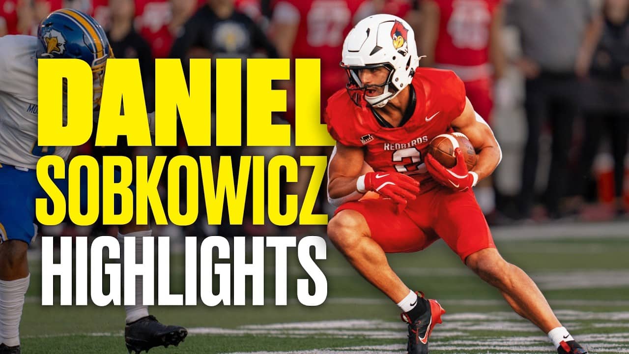 Every Daniel Sobkowicz touchdown from Illinois State’s 2025 FCS playoff run