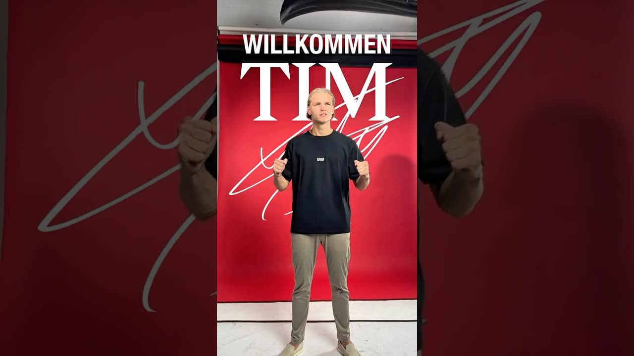 Warm welkom, Tim! 👋