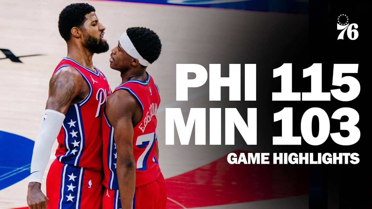 Game Highlights: Sixers Win Fourth Game out of Last Five