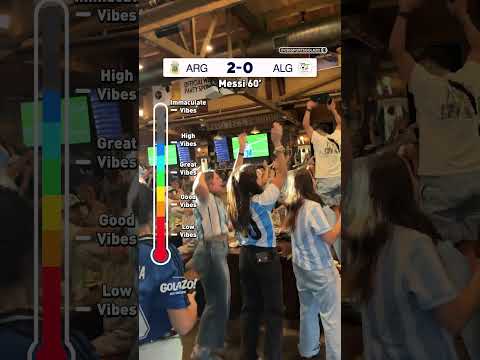 Unreal vibes as Nico Cantor watches Messi hat trick with Argentina fans in Seattle ๐ฆ๐ท๐