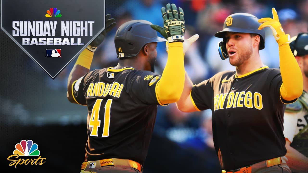Gavin Sheets belts TWO homers, reaches FIVE times | Sunday Night Baseball | MLB on NBC | 5/17/26