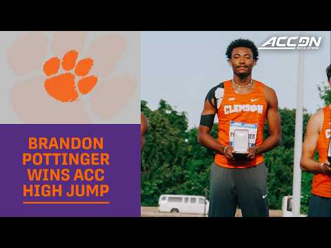 Clemson's Brandon Pittinger Wins ACC High Jump