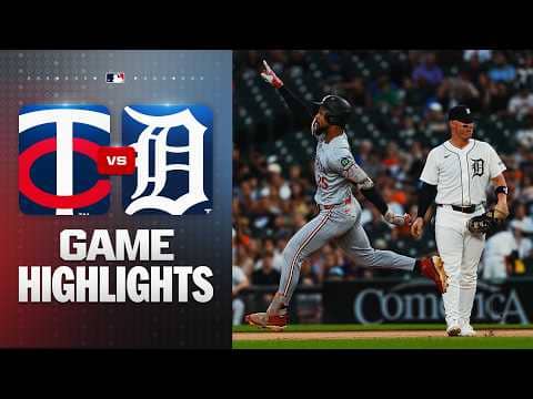 Twins vs. Tigers Game Highlights (6/9/26) | MLB Highlights