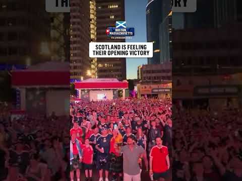 Scotland ROARS at Boston's FIFA Fan Fest ๐ด๓ ง๓ ข๓ ณ๓ ฃ๓ ด๓ ฟ