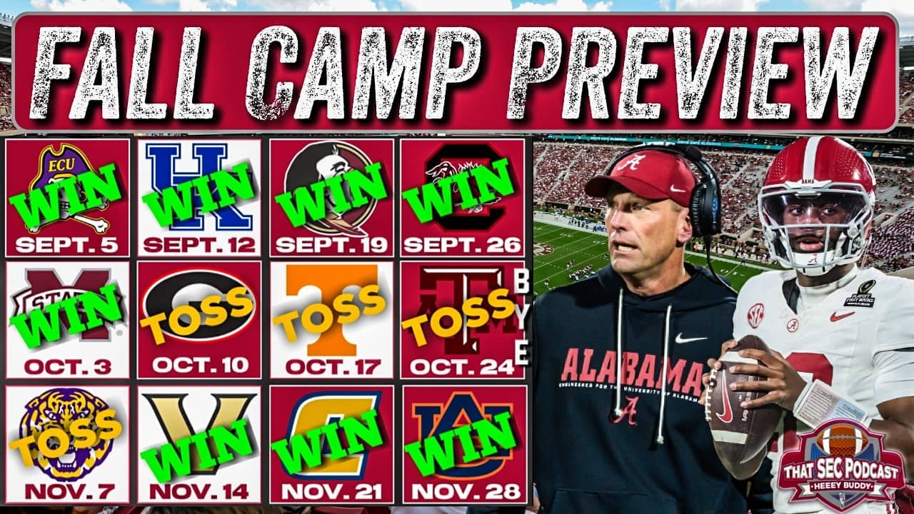 Alabama Football Preview: Kalen DeBoer's Tide Program Building or Fading?