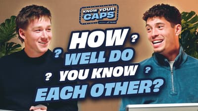 Sebastian Berhalter and Tate Johnson put to the test ๐ | Know Your 'Caps Presented by TELUS๐๏ธ