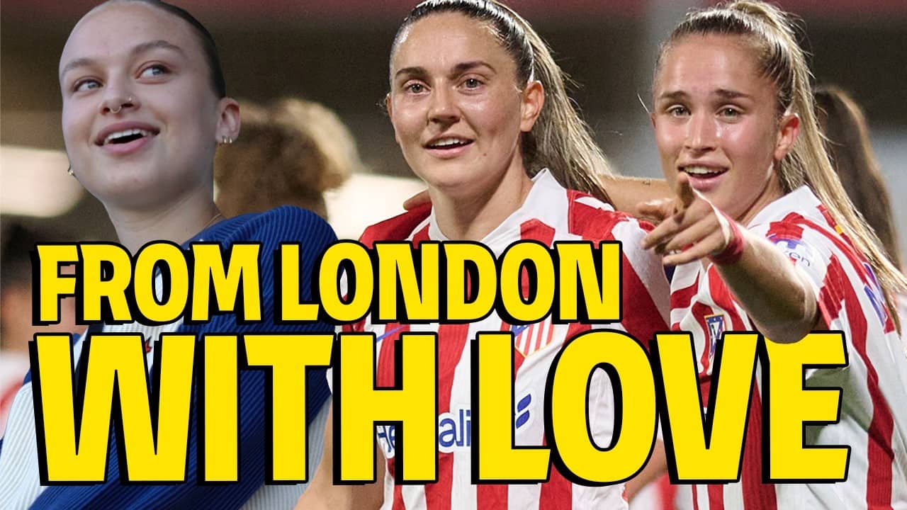 Mia Rose, Atleti Red & White member, met Atlético de Madrid Femenino in Alcalá de Henares