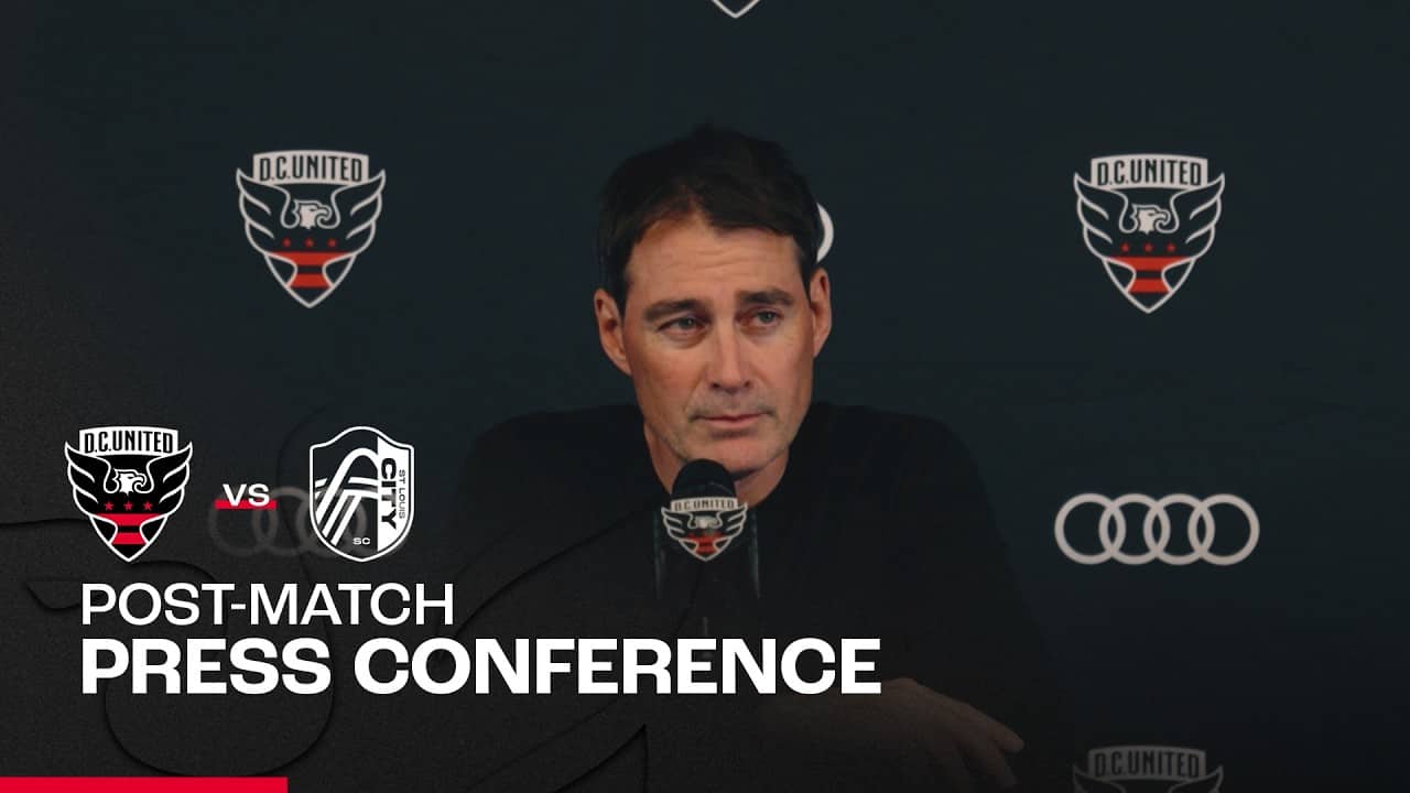 René Weiler Post-Match Press Conference | D.C. United vs St. Louis CITY SC | MLS 2026