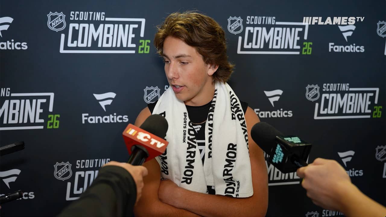 NHL Scouting Combine - Wyatt Cullen | 2026 Draft