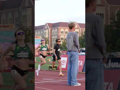 You need to watch this finish ๐๐ฅ Nikki Hiltz does what Nikki does best ๐ฎโ๐จ #usatf #800m #race