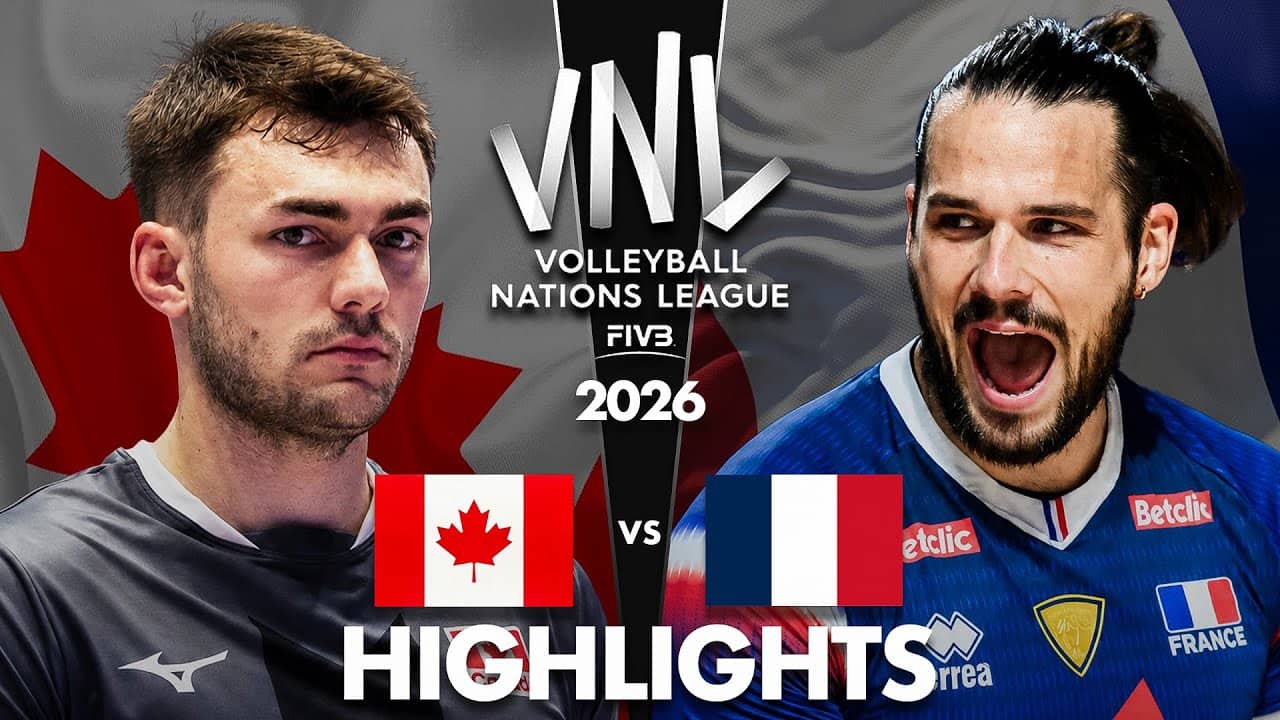 Canada 🇨🇦 vs France 🇫🇷 | Highlights | Men's VNL 2026