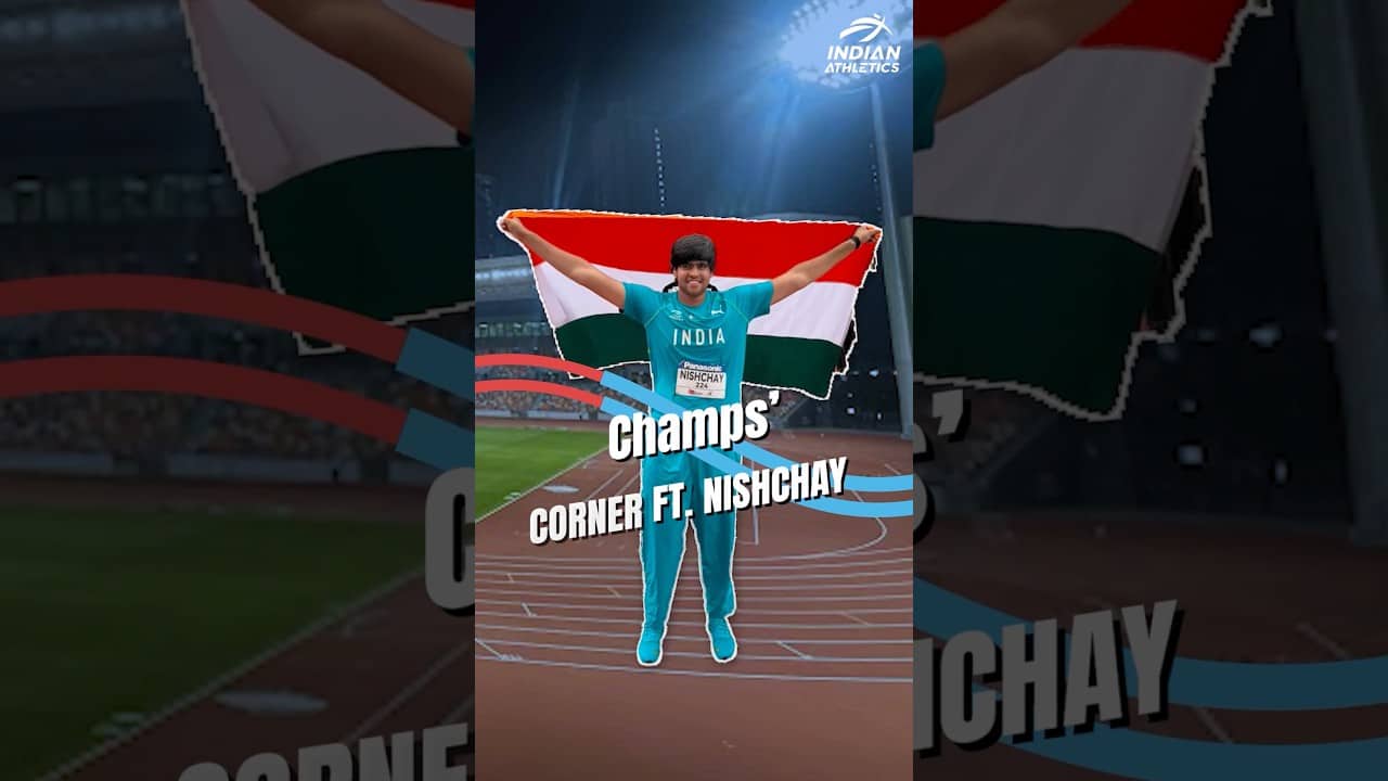 Silver & a new NR for Nishchay, here’s what he says in the #ChampsCorner | #AFI #Shorts