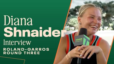 Diana Shnaider cools off with ice cream after her third round win 🍦 | 2026 Roland Garros