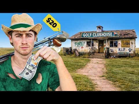 Restarting My Golf Career with ONLY $100