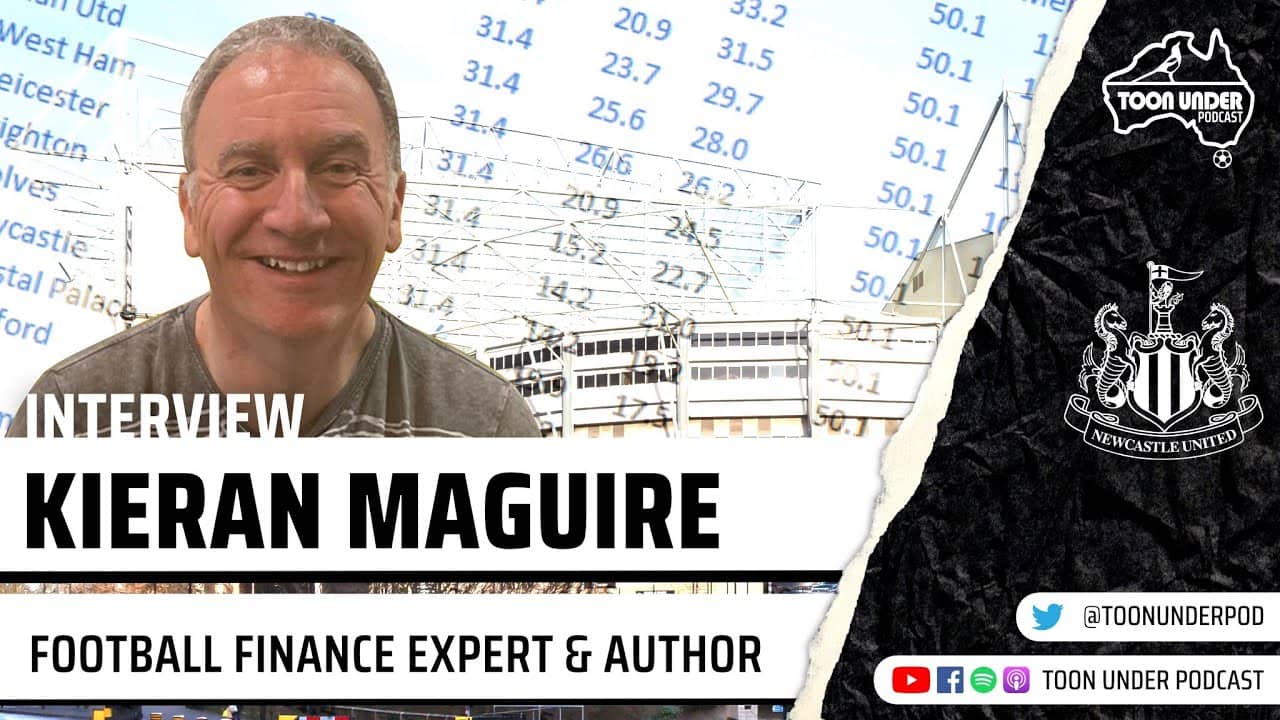 We talk to Kieran Maguire about FFP and the appointment of Dan Ashworth #NUFC #FFP #transferwindow