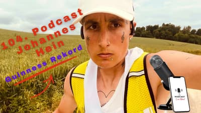 Podcast 🎙️ mit Johannes Hein: Jeden Tag ein Ultra für 100 Tage #podcast #interview #ultralauf