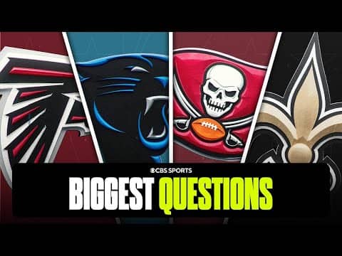Biggest questions for EACH TEAM in the NFC South 🤔