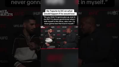 Ilia Topuria told DC two years ago how heโd feel if he would lose a fight ๐ค (via @dc_mma/IG)
