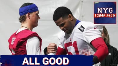 GIANTS SQUAD SHOW: Friends Again, Roster Questions, Team Bonding
