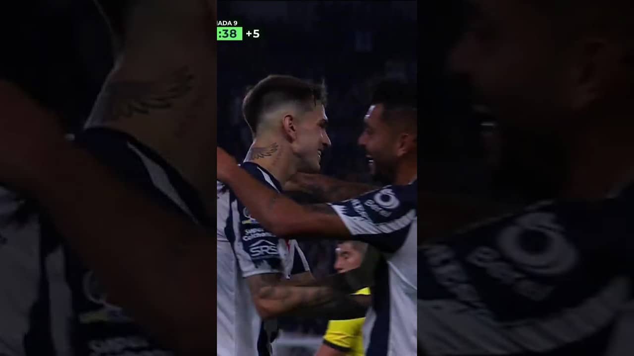 ¡Goooool llega el primero de Monterrey! 🤩⚽ #shorts