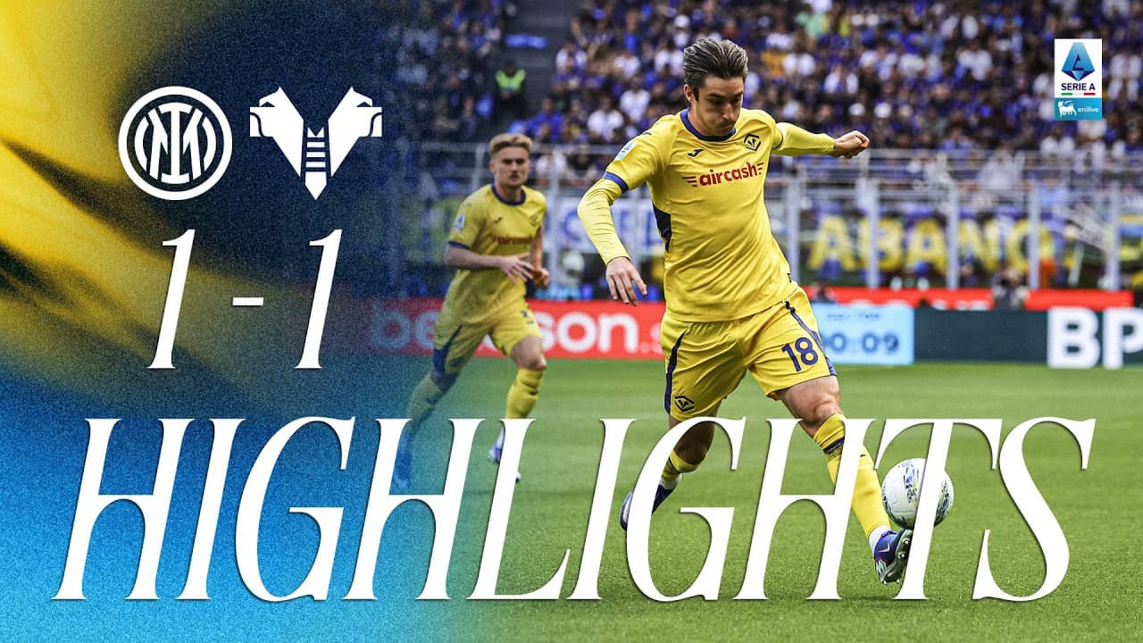 Highlights Serie A Enilive 2025/26 | Inter-Hellas Verona 1-1