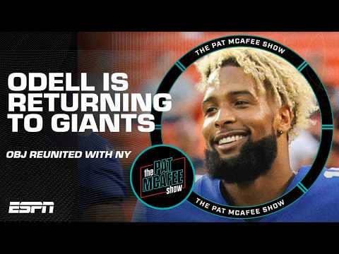 šØ ODELL BECKHAM JR. RETURNING TO THE GIANTS šØ | The Pat McAfee Show