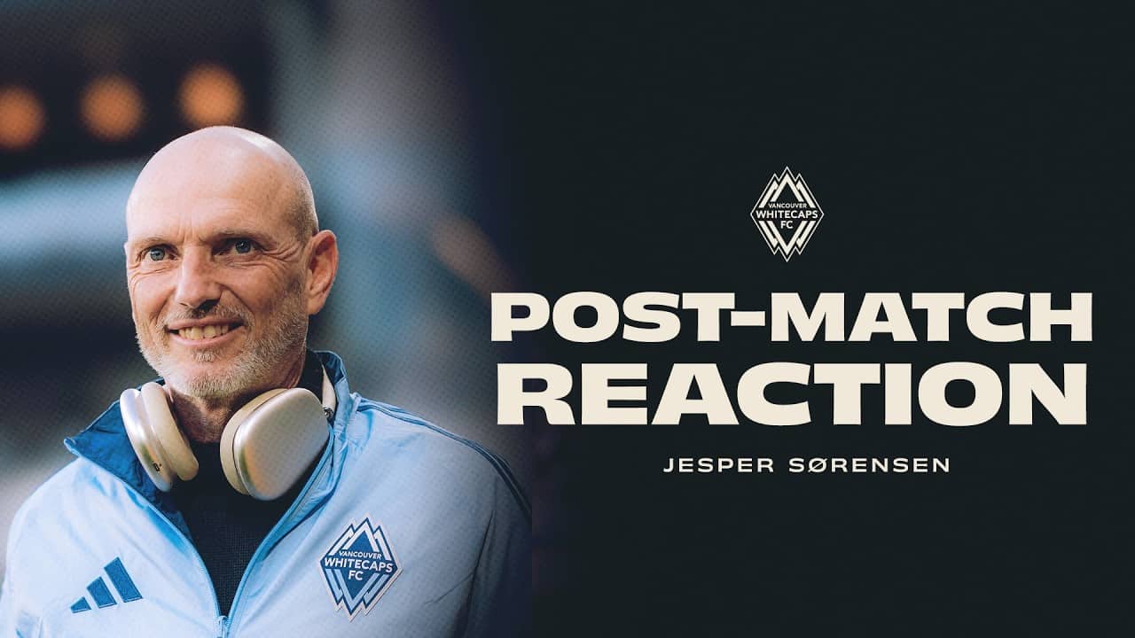 Jesper Søresen's Post-Victory Reaction vs Portland Timbers FC