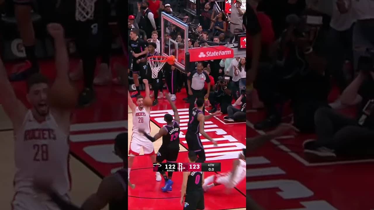 What was your reaction when this happened? 🫨 #rockets