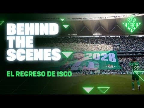 El HISTÓRICO anuncio de renovación de ISCO 🎩🏟 | Real BETIS Balompié