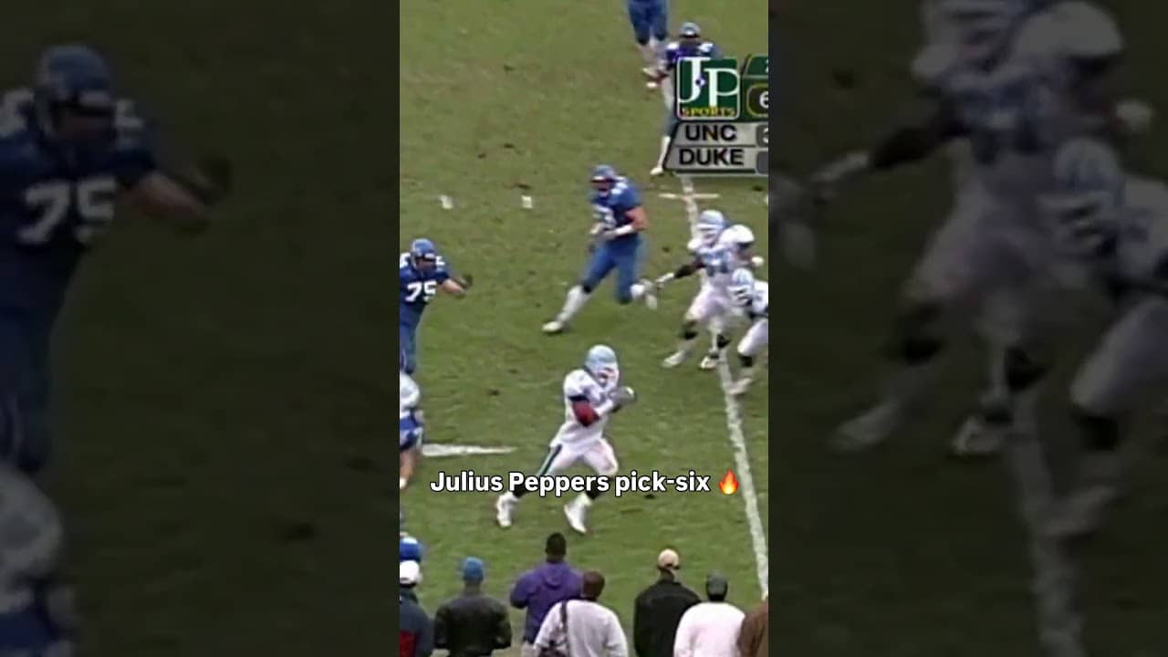 He took flight into the endzone π³ #unc #accfootball #collegefootball
