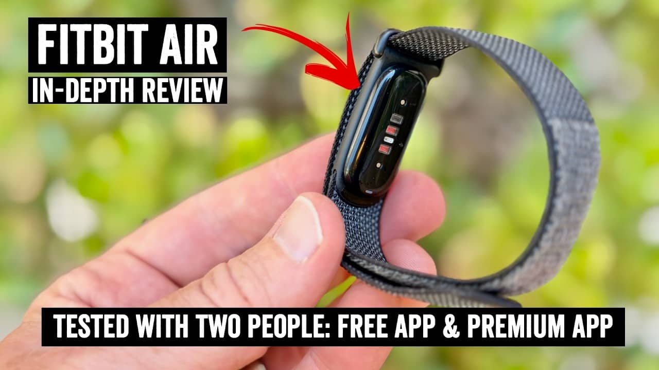 Fitbit Air In-Depth Review: A Real Whoop Replacement?