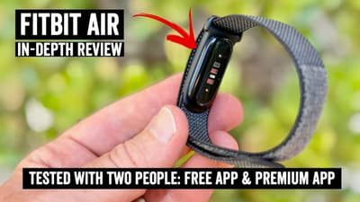 Fitbit Air In-Depth Review: A Real Whoop Replacement?