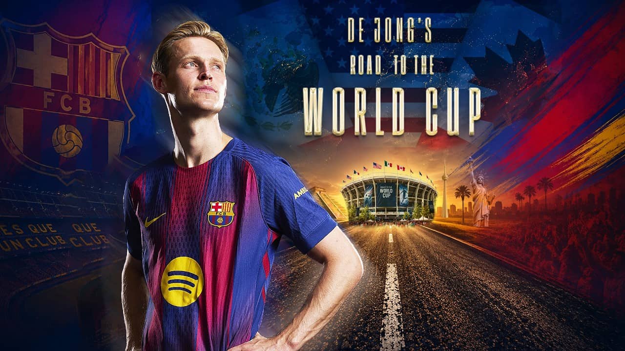 DE JONG's JOURNEY to the WORLD CUP | FC Barcelona ๐ต๐ด