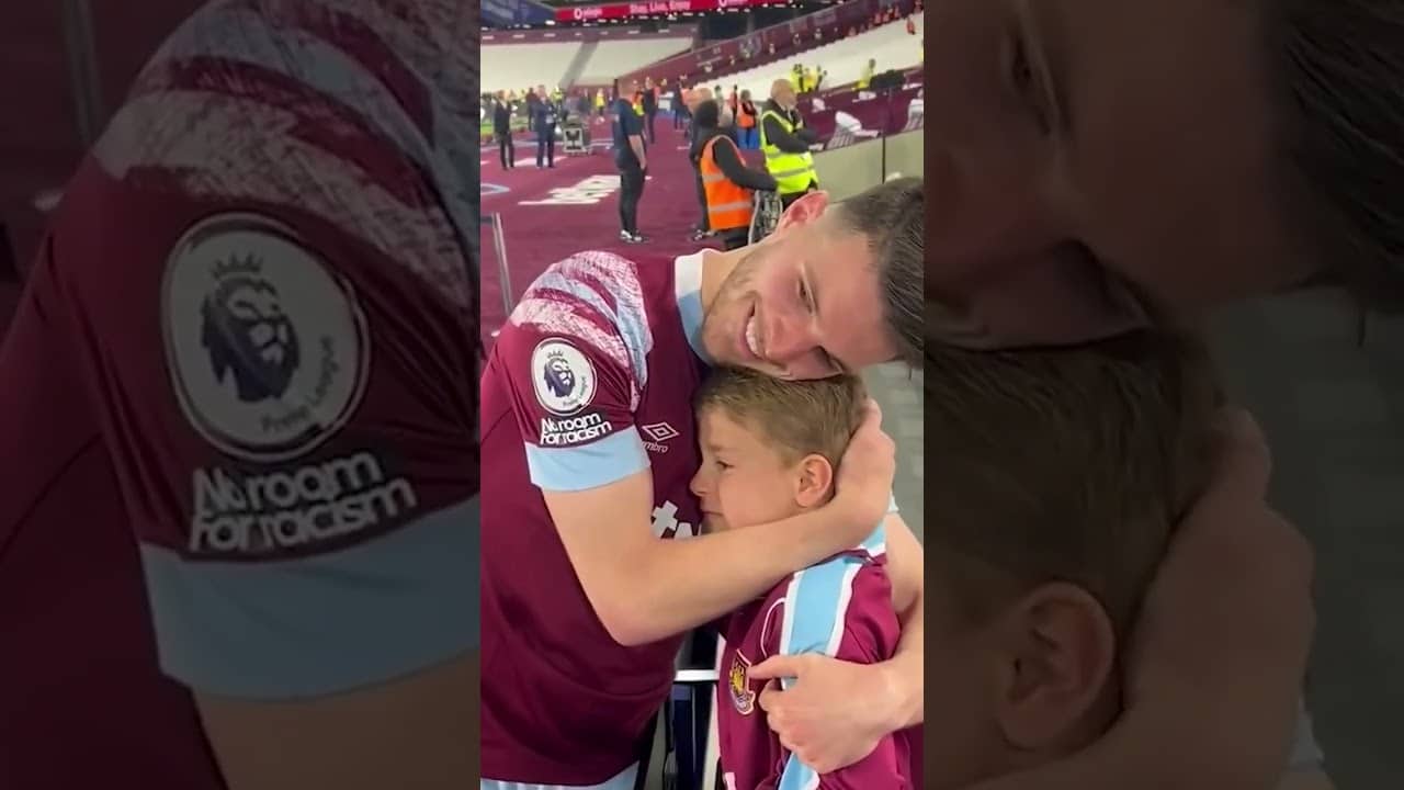 Declan Rice seems like one of the most genuine people in football ❤️ (via Micky62053615/X)