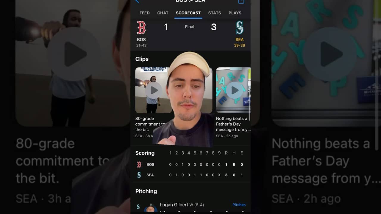 THE MARINERS LOSE THE SERIES TO THE RED SOX
