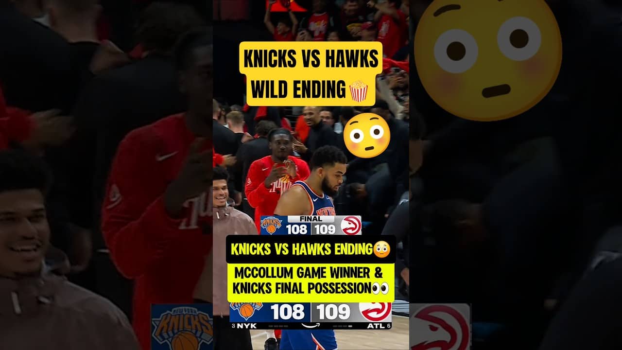 Knicks LOSE game 3 in WILD ENDING😳