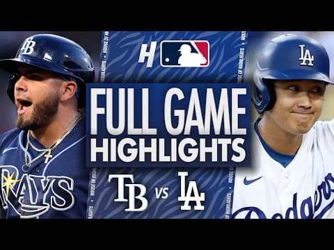 Tampa Bay Rays vs Los Angeles Dodgers - FULL GAME HIGHLIGHTS 🔥 June 16, 2026 MLB Season