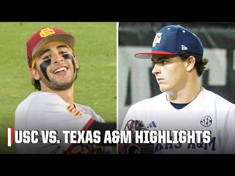 WINNER GOES TO THE SUPERS 🍿 USC vs. Texas A&M | Full Game Highlights | ESPN College Baseball