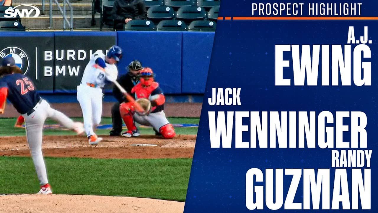A.J. Ewing, Jack Wenninger, Randy Guzman | Mets Prospects Highlights