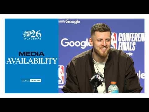 Isaiah Hartenstein on Staying Present | Playoffs | WCF Game 5 | Postgame Media | May 26, 2026