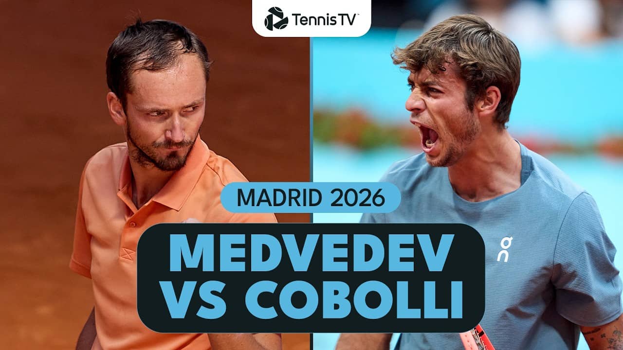 Daniil Medvedev Battles Flavio Cobolli ๐ฅ | Madrid 2026 Highlights