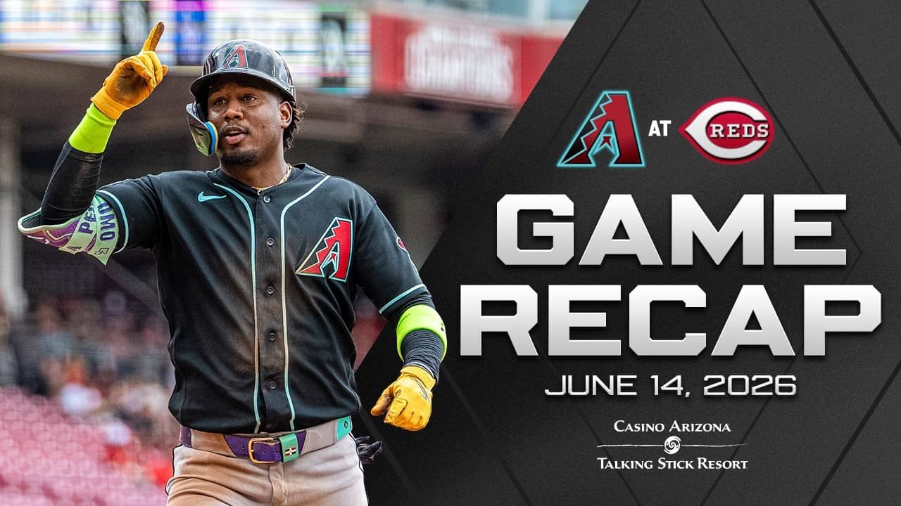 D-backs vs. Reds Game Highlights (6/14/26) | MLB Highlights | Arizona Diamondbacks