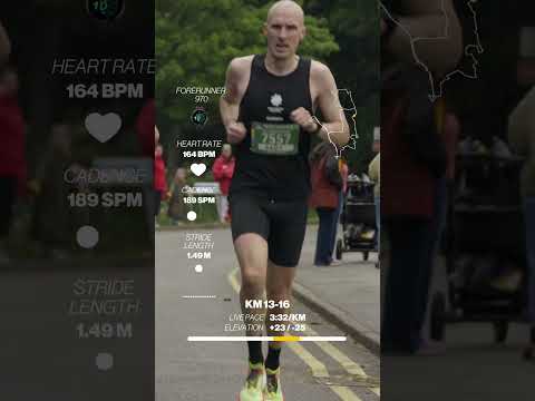 Here’s how Andy used Garmin’s running dynamics to run a half marathon PB 🚀
